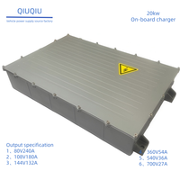 Chargeur embarqué OBC haute puissance 20 kW 48 V 72 V 96 V 400 V 540 V 800 V AC/DC pour bus et camions électriques