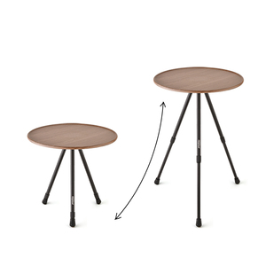 HISPEED 2023 Portable Outdoor <strong>Table</strong> <strong>Small</strong> and Round for Picnics and <strong>Camping</strong> - Product Image 1