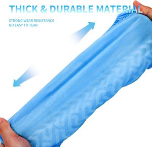 Medizinische Schuh überzüge Einweg-rutsch feste Übers chuhe Anti-Rutsch-hygienische rutsch feste Schuh abdeckung Langlebige Schutzs tiefel abdeckungen - Product Image 5