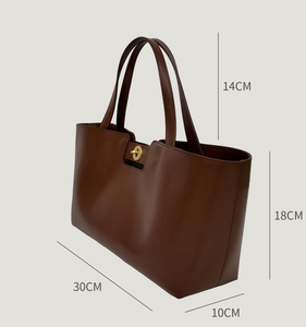 Bolso de Diseño Nuevo de Otoño e Invierno, Bolso de Mano de Cuero Vegetariano de Lujo para Mujer - Product Image 4