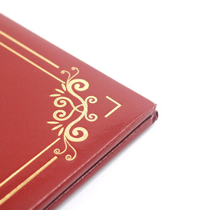 Biểu Tượng Tùy Chỉnh Thư Kích Thước Giả Da Tốt Nghiệp Giấy Chứng Nhận Chủ Bằng Tốt Nghiệp Thư Mục Bìa Với Lá Vàng Biên Giới - Product Image 3