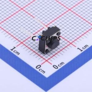 K2-1104DZ-B4SW-04 Tactile Switch Through hole Component (THT),6x6mm Switch 2.5N Through Hole 6mm 6mm - Product Image 1