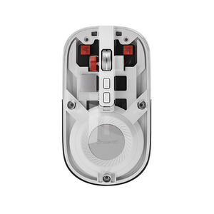 Nouvelle <span class=keywords><strong>souris</strong></span> cadeau portable rechargeable 2.4G BT bouton ergonomique en métal et silencieux sans fil avec coque amovible MW-002RM - Product Image 2