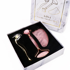 Set 3 en 1: Rodillo Facial de Cuarzo, Rodillo de Jade y Gua Sha, con Microagujas de Titanio - Product Image 5