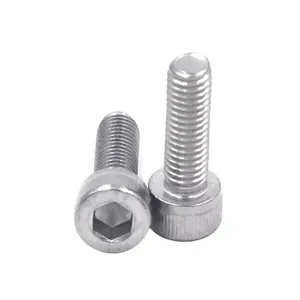 manufacturers Stainless Steel DIN912 Hex Socket Head Screws M2 M3 M4 M5 small screws for furniture