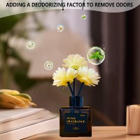 Diffuseur de parfum d'ambiance à bâtonnets en rotin, huile essentielle naturelle, parfum longue durée, pour la décoration intérieure