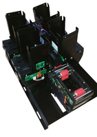Synotek – distributeur de caddie oem 4 trémies 1200 cartes, distributeur automatique de cartes à puce rfid ic pour entreprises