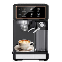 Cafetera Espresso Anbolife de 20 Bares y 1350W con Pantalla Táctil, Tanque de Leche, Control de Temperatura NTC, Fabricación OEM ODM