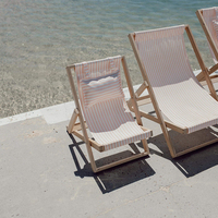 Petit fauteuil inclinable portable pliable en bois pour l'extérieur personnalisé Design moderne terrasse jardin camping salon pour enfants chaise de plage pêche