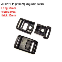 Boucles Magnétiques Classiques Robustes Écologiques Durables pour Sangles de Sac à Dos en Sangle Plastique à Libération Latérale 25mm 20mm pour Sacs Banane