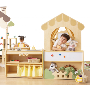 Títere de Mano <span class=keywords><strong>para</strong></span> Niños Pequeños Eibele, Juguete Infantil, Juego de Imitación, Títere de Madera, <span class=keywords><strong>Teatro</strong></span> de Marionetas de Madera <span class=keywords><strong>para</strong></span> Niños - Product Image 3