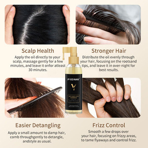Huile de croissance capillaire essentielle pour des <span class=keywords><strong>cheveux</strong></span> forts et sains, traitement du cuir chevelu, prévention de la chute, <span class=keywords><strong>sérum</strong></span> réparateur pour <span class=keywords><strong>cheveux</strong></span> - Product Image 3