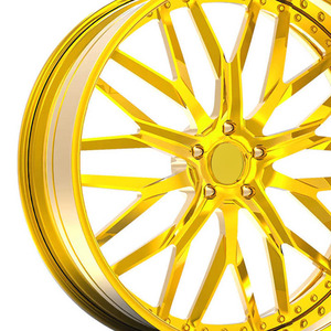 Llantas Forjadas de Lujo con Borde Profundo Dorado de 18 19 20 21 22 23 24 26 Pulgadas Personalizadas con <span class=keywords><strong>4</strong></span> 5 6 Orificios para Jeep - Product Image 2