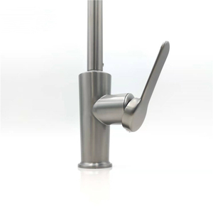 Thiết kế hiện đại súng màu Xám thép không gỉ Bồn Rửa Nhà Bếp vòi nóng lạnh Mixer van duy nhất trực tiếp cho khách sạn Trung tâm nhà máy nguồn - Product Image 3