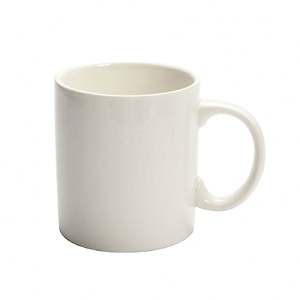 Taza de Cerámica Blanca Simple con Logotipo Impreso para Café, Té, Agua, Latte, Venta al Por Mayor de Fábrica - Product Image 3