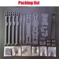 Mark4 V2 Vision FPV Drone Frame Kit 8/9/10 pouces 367/387/427mm Cadre en fibre de carbone pour FPV Drone UAV Frame