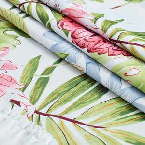 Rideau court de poche à fleurs, 3 pièces, ensemble de tiges, avec valance, cuisine fini, café, cuisine pour salle de cuisson - Product Image 4