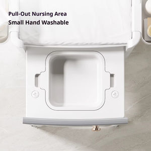 Station à <span class=keywords><strong>langer</strong></span> pour nouveau-né, <span class=keywords><strong>table</strong></span> à <span class=keywords><strong>langer</strong></span> réglable en hauteur avec organisateur et commode - Product Image 3