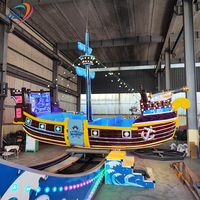 Manège pour enfants : Bateau pirate volant électrique et fou, équipement de parc d'attractions pour enfants, fabriqué en Chine