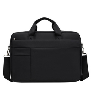 Sac pour ordinateur portable unisexe multi-poches en nylon imperméable avec fermeture éclair, étui de protection portable en tissu Oxford pour voyage et école, vente en gros - Product Image 6