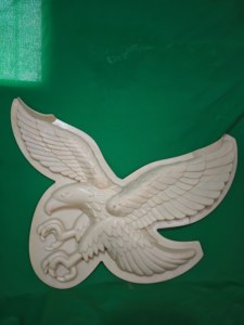 <span class=keywords><strong>Moule</strong></span> en plastique ABS haute résistance pour décoration murale, motif Aigle en <span class=keywords><strong>béton</strong></span> - Product Image 2