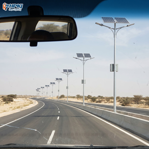 Farola Solar Hepu con Controlador MPPT para Proyectos Viales Gubernamentales - Product Image 6
