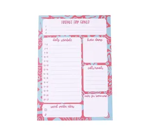 Custom Schattig Briefpapier A5 To Do Lijst Dagelijkse Planner Memo Notities Creatieve Business Desk Wekelijkse Planner Notitieblok