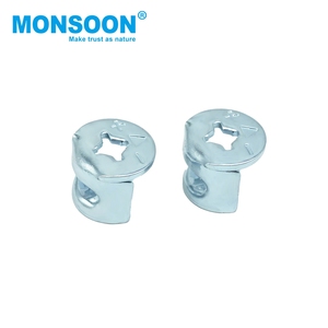 Furniture Hardware Fittings Fastener Connector Steel Cabinets <b>Door</b> 15mm Panel Board Connector Cam <b>Lock</b> - Product Image 5