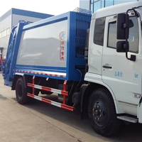Camion Compacteur de Déchets 4x2 Direct Usine 14m³ – Camion de Collecte des Déchets Compacté pour l'Assainissement