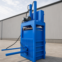 Presse à balles hydraulique verticale personnalisée haute pression pour carton usagé et plastique – Compacteur de déchets