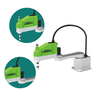Bras robotisé SCARA 4 axes avec PLC et composants moteur, portée de 600 mm, charge utile de 5 kg, robot de levage et de placement