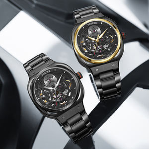 Reloj automático mecánico de acero inoxidable para Hombre de marca superior Diseño deportivo de lujo con esfera hueca Relojes Hombre - Product Image 5