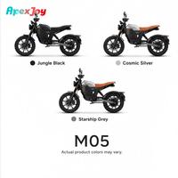 Moto électrique ApexJoy Tromox M05-Retro 2500W 70km/h 80km d'autonomie GPS BeiDou ABS E-TCS Homologuée pour la route Vente en gros B2B Profitable
