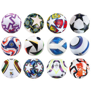 官方尺寸 4 号职业联赛训练足球 进口 PU 皮革 耐用轻便 球员礼物 带徽标 - Product Image 3