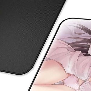 <span class=keywords><strong>Tapis</strong></span> <span class=keywords><strong>de</strong></span> <span class=keywords><strong>souris</strong></span> personnalisé <span class=keywords><strong>de</strong></span> grande taille pour <span class=keywords><strong>gamer</strong></span>, en caoutchouc naturel, bordure verrouillée, dessin animé <span class=keywords><strong>de</strong></span> fille d'anime sexy, bureau - Product Image 3
