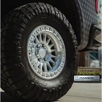 Maßgefertigte Geschmiedete Beadlock-Räder 16 17 18 20 Zoll Gebürstete Silber-Felgen 6x139,7 6x135 Talloy-Räder für Dodge RAM 1500/TRXL F150