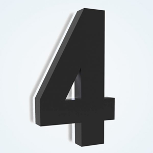 Bán buôn 3D Acrylic số thiết kế thắp sáng địa chỉ không gỉ dấu hiệu tấm cửa ngoài trời cá nhân LED năng lượng mặt trời nhà số dấu hiệu - Product Image 6