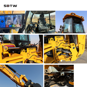 Hot giá rẻ máy xúc Telescopic nổi nhỏ mini <span class=keywords><strong>backhoe</strong></span> <span class=keywords><strong>loader</strong></span> với Trung Quốc Trung Quốc 3cx 4CX 2.5ton 388H 4x4 với giá bán - Product Image 5
