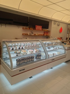 BREVIT Fábrica Venta caliente estilo tienda de conveniencia refrigeradores expositores postre y bocadillo para gabinete de pasteles Panadería - Product Image 6