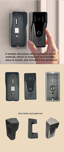 Serrure de porte intelligente TYSH Tuya Wifi <span class=keywords><strong>avec</strong></span> sonnette vidéo 1080p HD, <span class=keywords><strong>interphone</strong></span> IP <span class=keywords><strong>avec</strong></span> Wifi Tuya Smart Home - Product Image 3