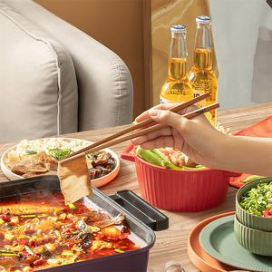 Baguettes en bambou personnalisées avec logo <span class=keywords><strong>Lucky</strong></span> Cat, ensemble de baguettes à sushi réutilisables et mignonnes - Product Image 6