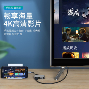 ตัวแปลง VGA แปลงสัญญาณชนิด C เป็น HMDI สำหรับ Apple Mac Huawei แล็ปท็อป USB C อะแดปเตอร์ที่มีอัตราการส่งข้อมูล5Gbps - Product Image 3