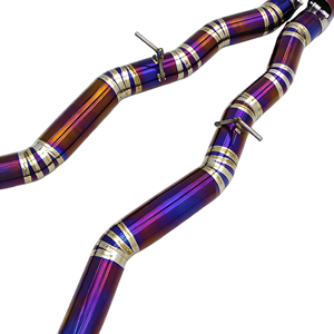 Sistema de Escape Catback Vortex Valvetronic para BMW X5M X6M 4.4T V8 S63 con Sonido Activo en Acero Inoxidable - Product Image 3