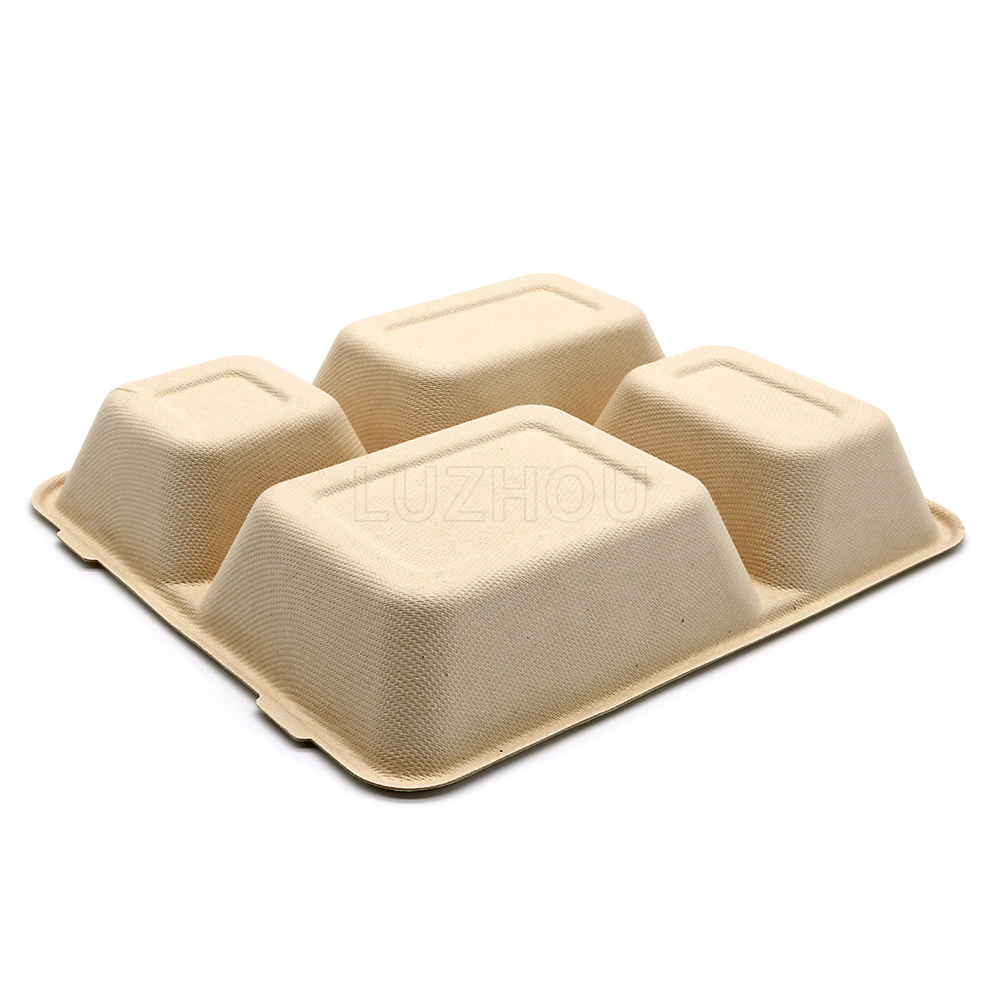 biodegradable flat tray