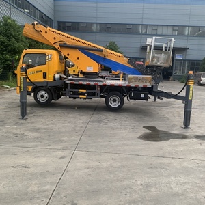 HOWO 4x2 Tay Lái bên phải/tay lái bên trái nền tảng làm việc trên không | thang máy bùng nổ kính thiên văn 24M với thiết kế chống cháy nổ - Product Image 2