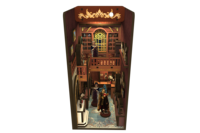 Fabricant de lumière LED 3D en bois Puzzle Serre-livres DIY Book Nook Gift