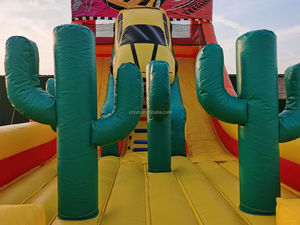 <span class=keywords><strong>Château</strong></span> <span class=keywords><strong>gonflable</strong></span> commercial en PVC 4.5*8m avec <span class=keywords><strong>château</strong></span> plein d'entrain sautant pour le plaisir des enfants en vente - Product Image 4