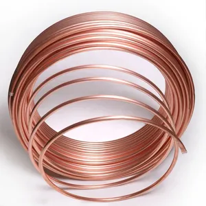 管壳式换热器铜线圈冷却器管制造商3 4软铜线圈