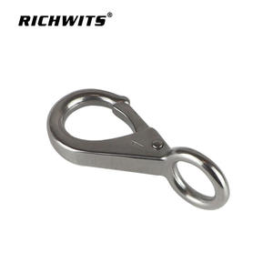 Ganchos Direccional de Acero Inoxidable, Ganchos de Resorte Fijos, Ganchos de Cinta Marina para Yates y Veleros, Herrajes Marinos - Product Image 5