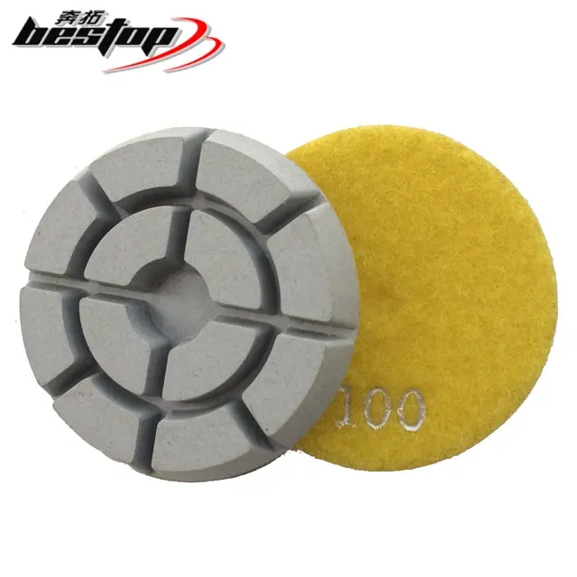 3 Inch D76mm Droog/Nat Beton Hars Vloer Droog Diamantslijperij Pads